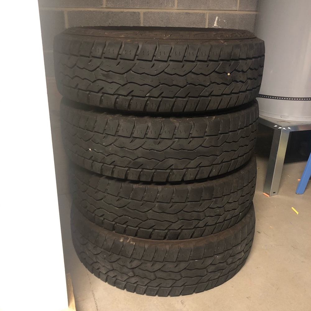 5 Tires. Iron Man All Terrain 245/75/17